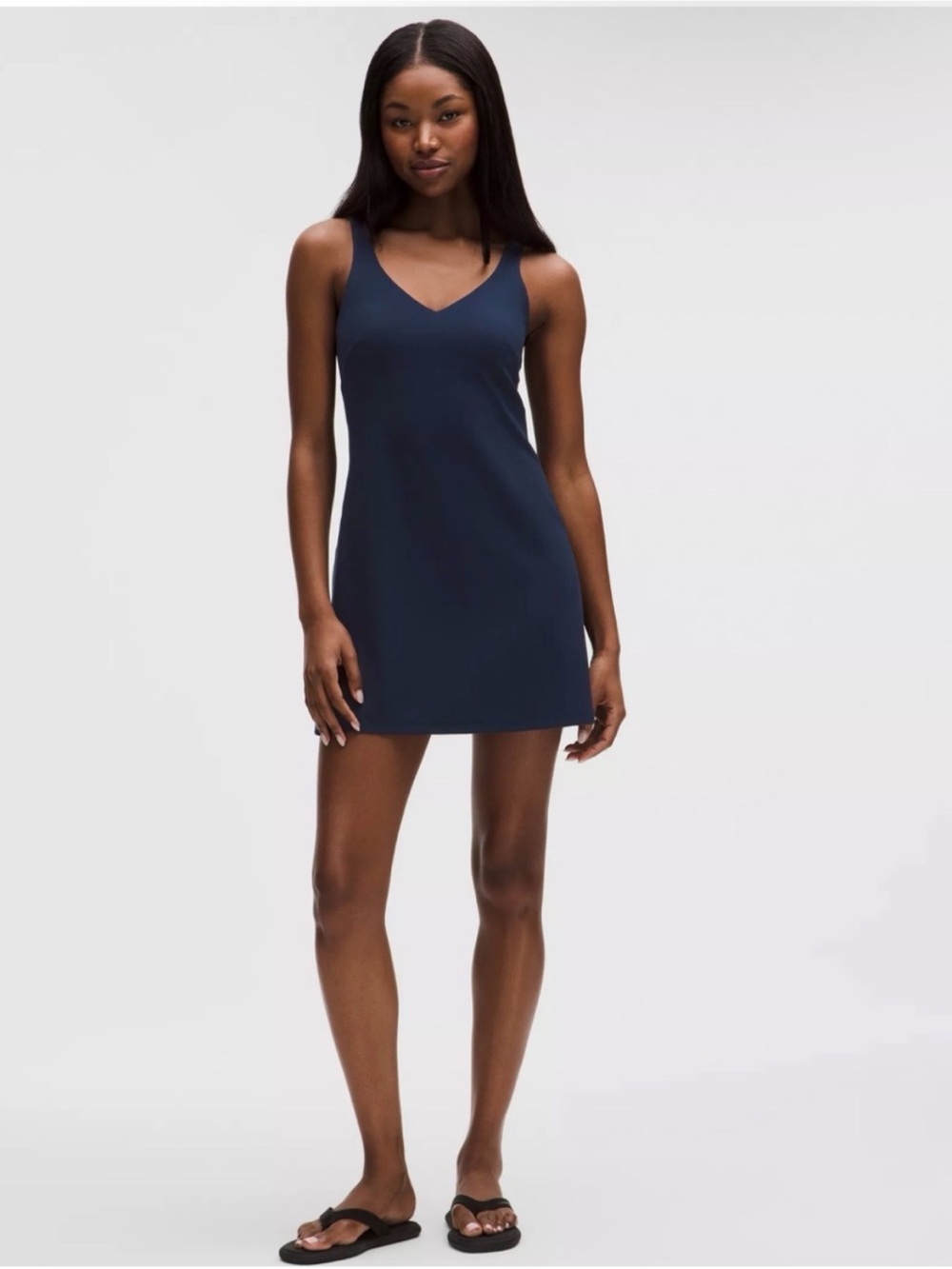 Lululemon Navy Align Dress Size 8 Built in Shorts